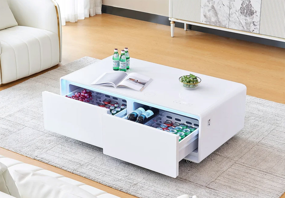 Benton Smart Coffee Table With Cooler