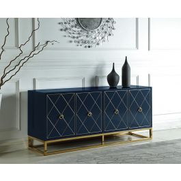 Blue gold sideboard hotsell