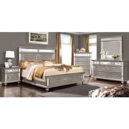 Soho Silver Finish Bedroom Furniture