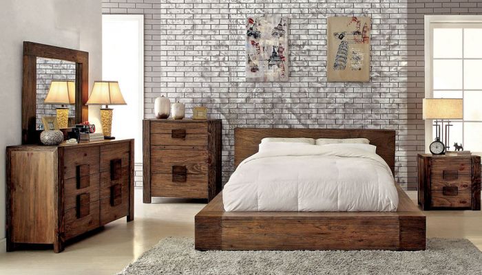 Bambi Modern Rustic Bedroom Furniture, Rustic Modern Bedroom Dresser Design