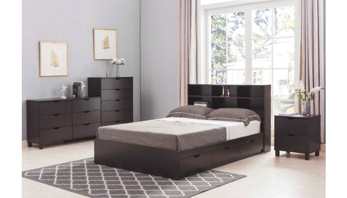 Bernal Bed With Drawers