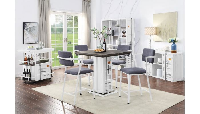 Container Industrial Style Pub Table Set