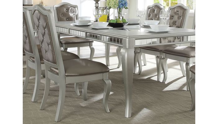 Coralayne Champagne Dining Table Set