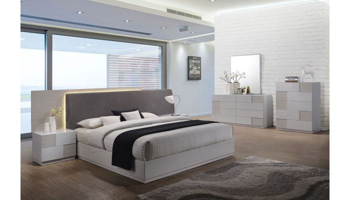 Dana Modern Bed With Lights