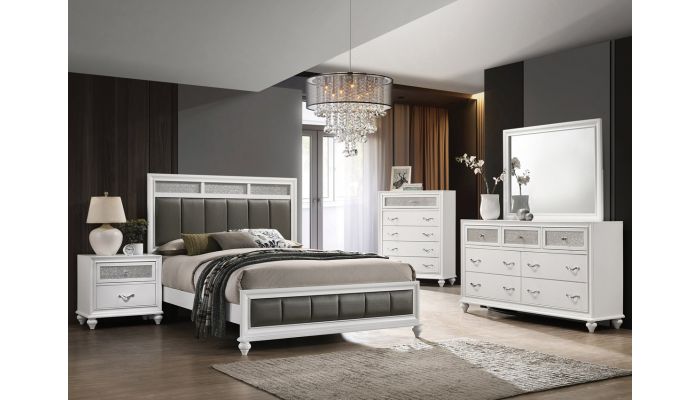 Danielle White Finish Bedroom Collection