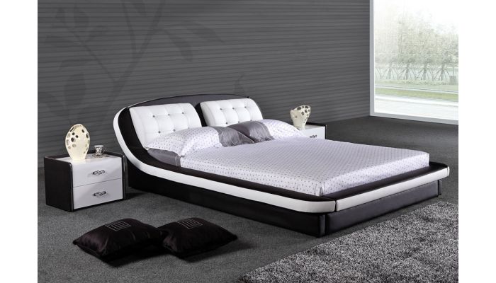 Derio Modern Low Profile Bed