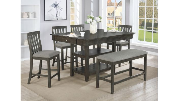Derry Counter Height Dining Table Set
