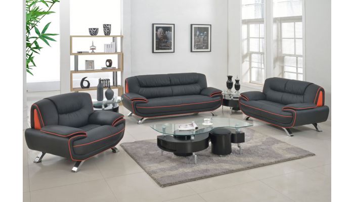 Eva Modern Genuine Leather Sofa