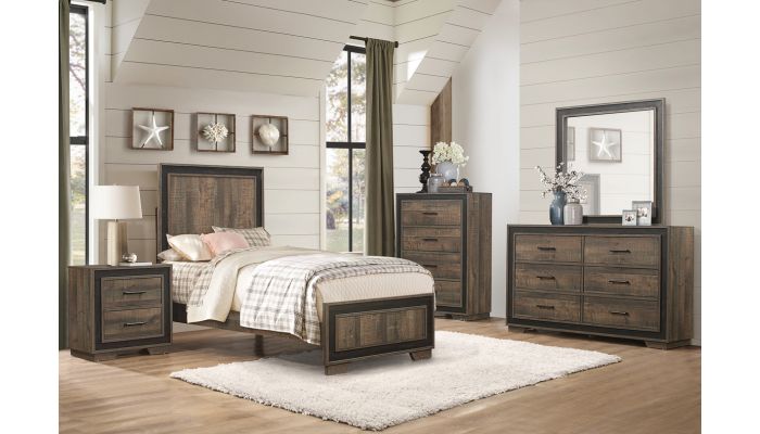 Farber Rustic Youth Bedroom Furniture