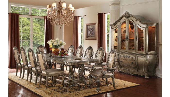Firenza Traditional Style Dining Room Set, Formal Dining Room Furniture Sets