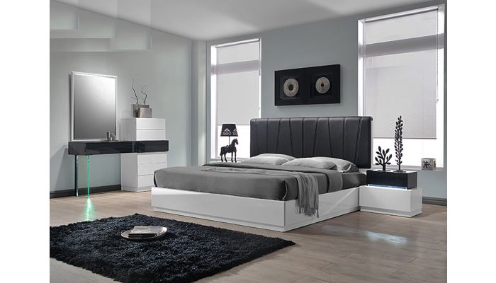 Ireland Modern Platform Bed Collection