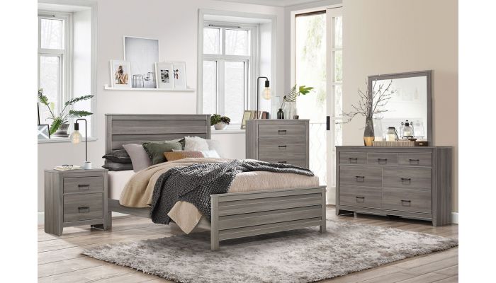 rustic grey wood bedroom furniture