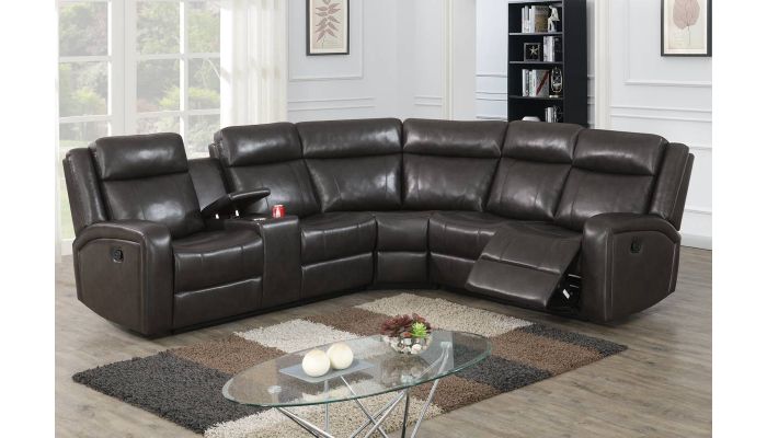 Keystone Leather Motion Sectional, Leather Motion Sectional Sofa