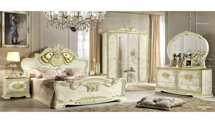 Leonardo Italian Classic Bedroom Collection