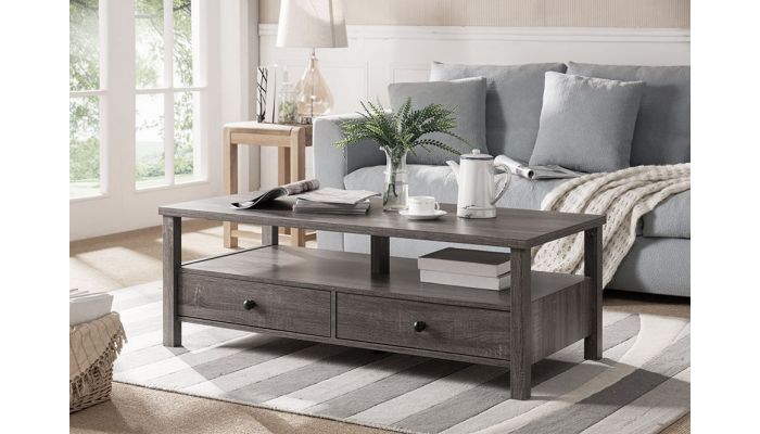 Pierce Contemporary Style Coffee Table