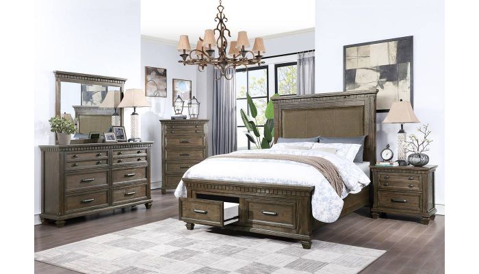 Premly Classic Bed With Storage