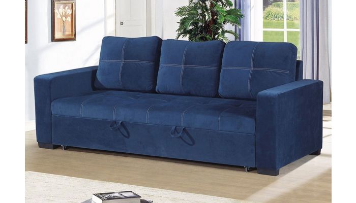 bray linen sofa bed