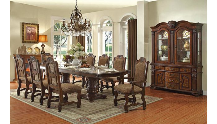 Thurmont Victorian Formal Dining Table Set, Traditional Dining Room Set