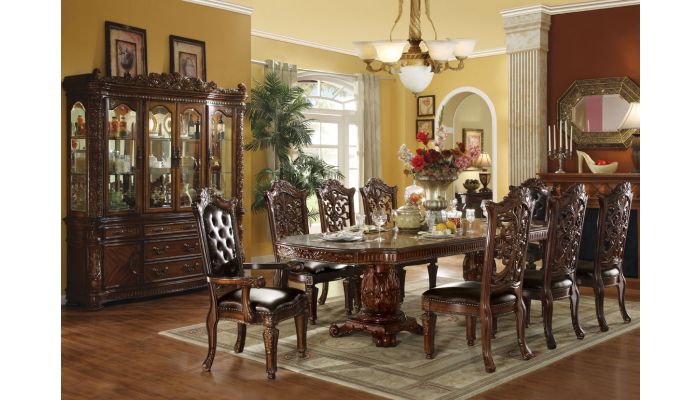 Vendome Traditional Dining Table Set, Traditional Dining Room Sets