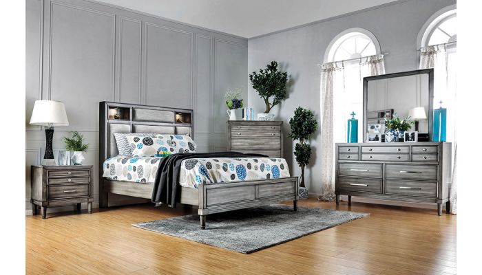 Vine Transitional Style Bedroom Collection