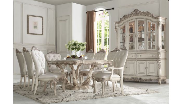 Zenna Dining Room Table Set, White Dining Room Sets