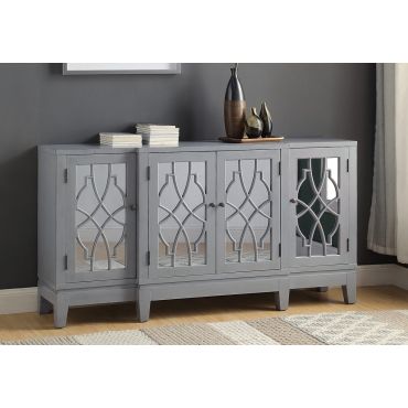 Aberdeen Antique Gray Finish Sideboard