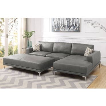 Akara Grey Modern Sectional