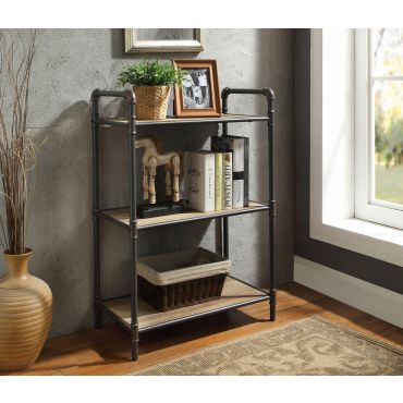 Alexa Industrial Style Bookshelf