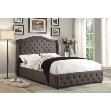 Alison Tufted Fabric Bed