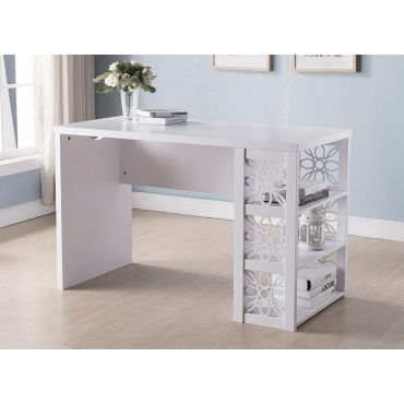 Altha Desk With Floral Design