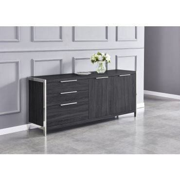 Amina Rustic Grey Sideboard