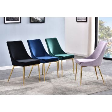 Andes Velvet Dining Chairs