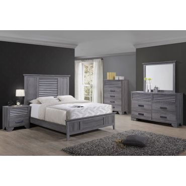 Arden Grey Finish Bedroom Furniture