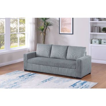 Aristo Sofa Bed Grey Corduroy