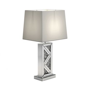 Axes Table Lamp Mirrored Frame