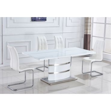 Bacarda Modern Dining Table With Extension