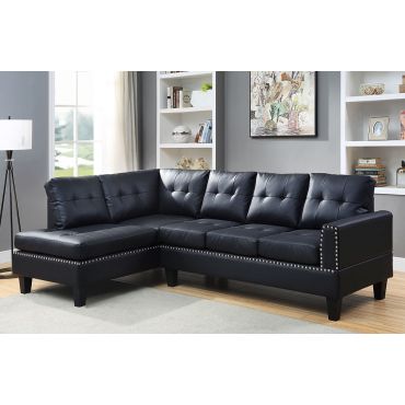 Bailey Modern Leather Sectional Sofa