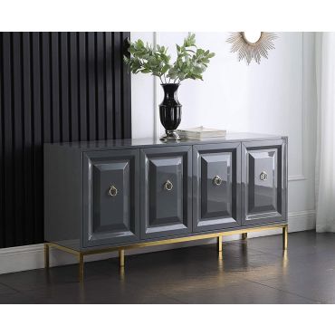 Baize Grey and Gold Server