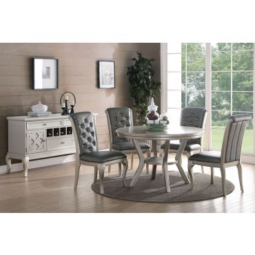 Barzini Round Dining Table Set