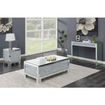 Benett Mirrored Coffee Table,Benett Mirrored Sofa Table,Benett Mirrored End Table