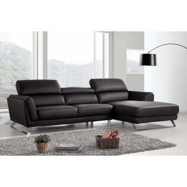 Beren Leather L Shape Couch