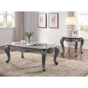 Berti Marble Top Coffee Table