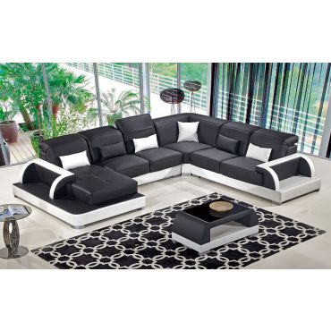 Ritz Modern Sectional With Coffee Table