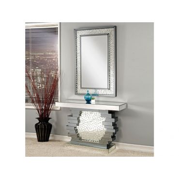 Bladwell Modern Mirrored Console