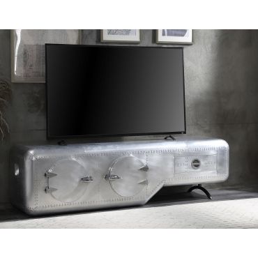 Bomber Industrial Style TV Stand