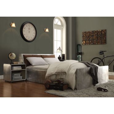 Bomber Aluminum Frame Queen Bed