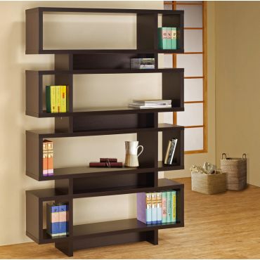 Jelissa Contemporary Style Bookcase