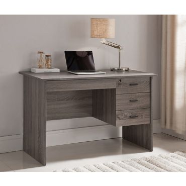 Bora Rustic Grey Home Office Desk