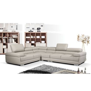 Bouvardia Genuine Leather Sectional