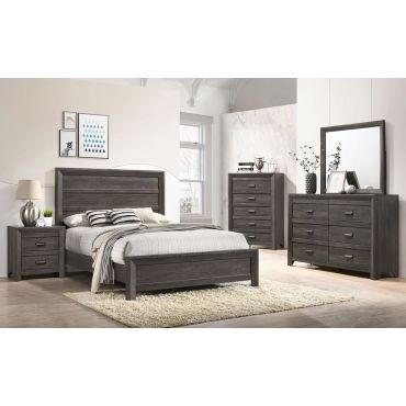 Brava Rustic Finish Bedroom Furniture